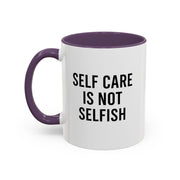 Self Care Coffee Mug, Motivational Mug, Gifts for Friends, Self-Love Mug, Inspirational Drinkware