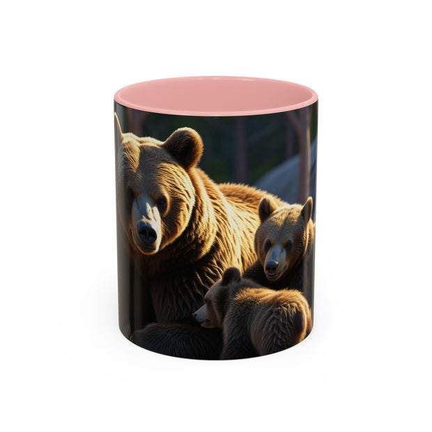 Cozy Bear Coffee Mug | Perfect for Nature Lovers, Gift for Wildlife Enthusiasts, Animal Lover's Cup, Eco-Friendly Mug, Hiking Essentials