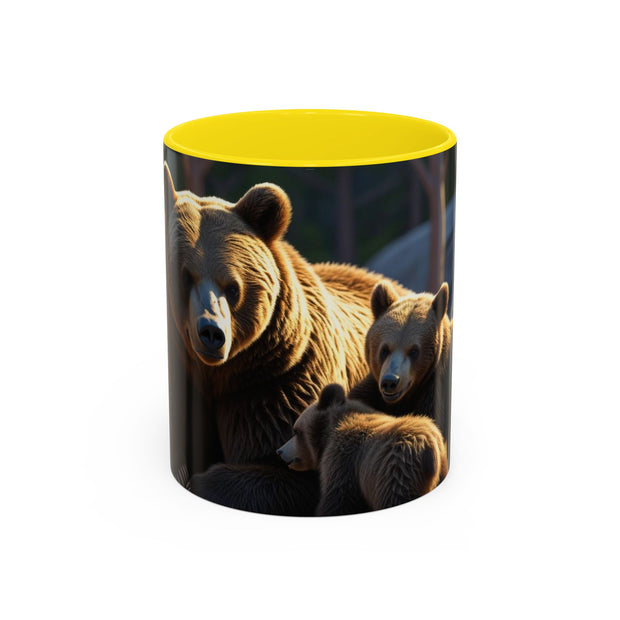 Cozy Bear Coffee Mug | Perfect for Nature Lovers, Gift for Wildlife Enthusiasts, Animal Lover's Cup, Eco-Friendly Mug, Hiking Essentials