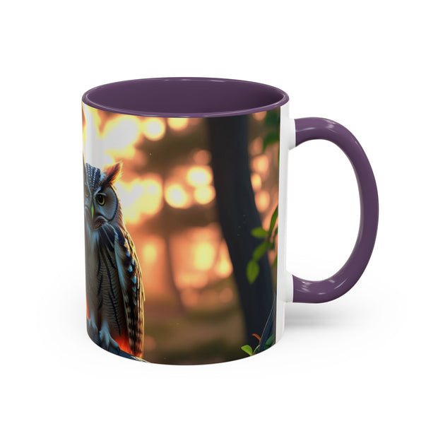 Owl Vibes Coffee Mug - Perfect for Nature Lovers, Birdwatchers, or Gifts for Animal Lovers, Unique Decor, Cozy Drinkware
