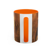 Majestic Lion Accent Coffee Mug | Animal Lover Gift, Wildlife Decor, Unique Mug, Gift for Her, Nature Enthusiast