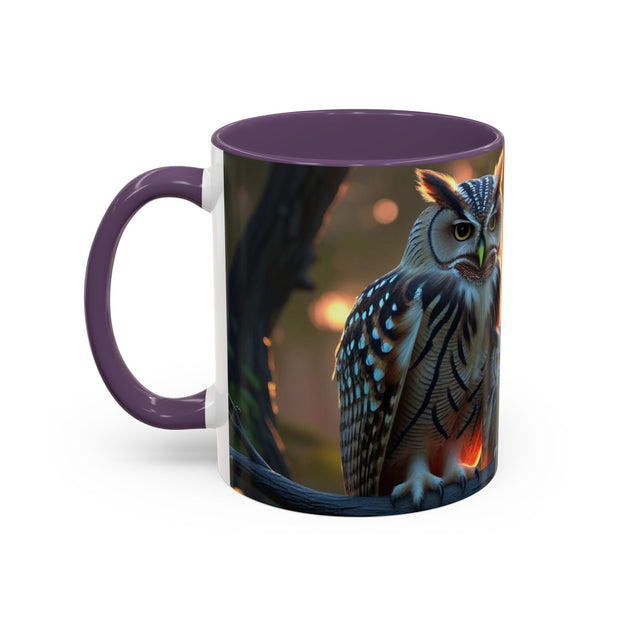 Owl Vibes Coffee Mug - Perfect for Nature Lovers, Birdwatchers, or Gifts for Animal Lovers, Unique Decor, Cozy Drinkware