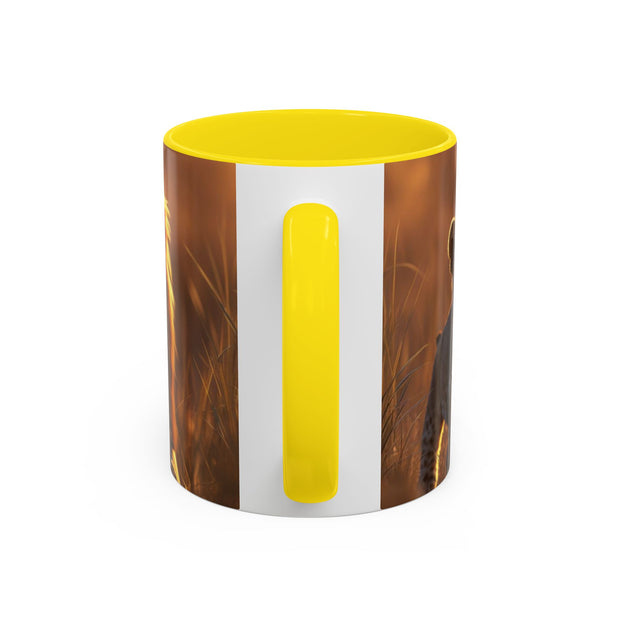 Majestic Lion Accent Coffee Mug | Animal Lover Gift, Wildlife Decor, Unique Mug, Gift for Her, Nature Enthusiast