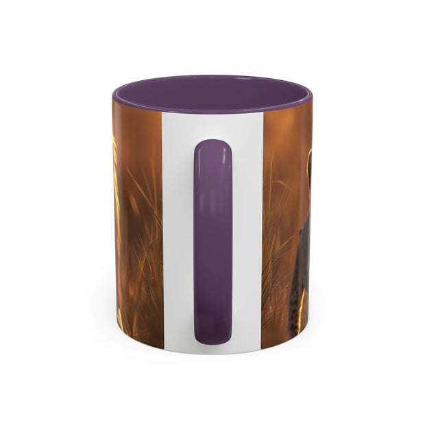 Majestic Lion Accent Coffee Mug | Animal Lover Gift, Wildlife Decor, Unique Mug, Gift for Her, Nature Enthusiast