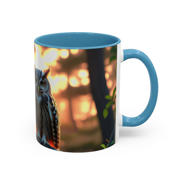 Owl Vibes Coffee Mug - Perfect for Nature Lovers, Birdwatchers, or Gifts for Animal Lovers, Unique Decor, Cozy Drinkware