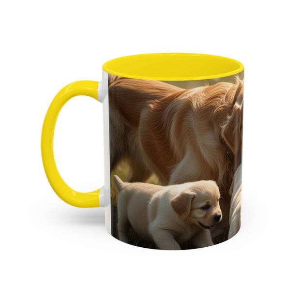 Golden Retriever Puppy Accent Coffee Mug - Dog Lovers Gift, Cute Pet Mug, Puppy Themed Drinkware, Animal Lover Present, Pet [...]