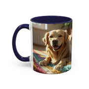Colorful Pet-Themed Coffee Mug - Perfect Gift for Animal Lovers, Cat Lovers, Dog Coffee Mug, Fun Animal Art, Cute Gift Idea