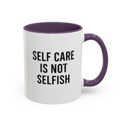 Self Care Coffee Mug, Motivational Mug, Gifts for Friends, Self-Love Mug, Inspirational Drinkware