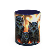 Owl Vibes Coffee Mug - Perfect for Nature Lovers, Birdwatchers, or Gifts for Animal Lovers, Unique Decor, Cozy Drinkware