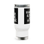 Travel Mug with Handle - Perfect for Drivers, Gift for Truckers, Coffee Lovers, Road Trip Essentials, Birthday Gift