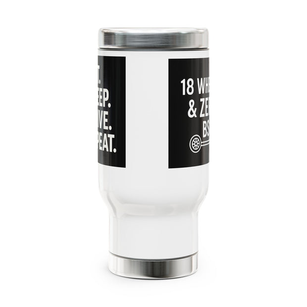 Travel Mug with Handle - Perfect for Drivers, Gift for Truckers, Coffee Lovers, Road Trip Essentials, Birthday Gift