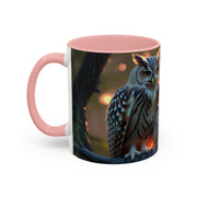 Owl Vibes Coffee Mug - Perfect for Nature Lovers, Birdwatchers, or Gifts for Animal Lovers, Unique Decor, Cozy Drinkware