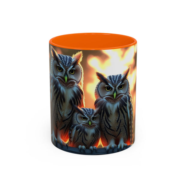 Owl Vibes Coffee Mug - Perfect for Nature Lovers, Birdwatchers, or Gifts for Animal Lovers, Unique Decor, Cozy Drinkware