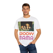 Groovy Mama Dog Lover T-Shirt, Fun Pet Tee, Unisex Gift for Animal Lovers, Casual Everyday Wear, Perfect for Dog Moms