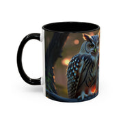 Owl Vibes Coffee Mug - Perfect for Nature Lovers, Birdwatchers, or Gifts for Animal Lovers, Unique Decor, Cozy Drinkware