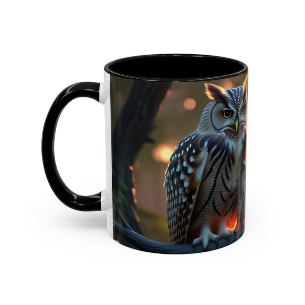 Owl Vibes Coffee Mug - Perfect for Nature Lovers, Birdwatchers, or Gifts for Animal Lovers, Unique Decor, Cozy Drinkware