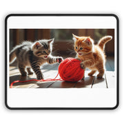 Cute Kitten Gaming Mouse Pad, Cat Mouse Mat, Gamer Gift, Animal Themed Desk Accessory, Pet Lover Office Decor, Fun Office Supply