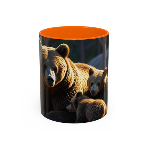 Cozy Bear Coffee Mug | Perfect for Nature Lovers, Gift for Wildlife Enthusiasts, Animal Lover's Cup, Eco-Friendly Mug, Hiking Essentials
