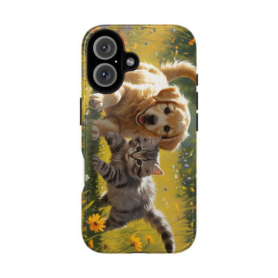 Pet Lover Phone Case - Cute Dog and Cat Design, Animal Case, Pet Gift, Custom Phone Cover, Gift for Animal Lovers, Unique Phone Accessory