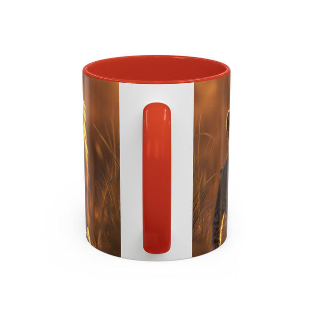 Majestic Lion Accent Coffee Mug | Animal Lover Gift, Wildlife Decor, Unique Mug, Gift for Her, Nature Enthusiast