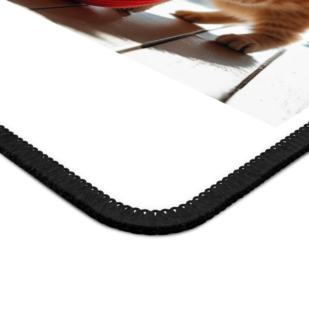 Cute Kitten Gaming Mouse Pad, Cat Mouse Mat, Gamer Gift, Animal Themed Desk Accessory, Pet Lover Office Decor, Fun Office Supply