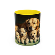 Paw-sitive Vibes Coffee Mug, Dog Lover Gift, Cute Animal Mug, Pet Owner Present, Puppy Mug for Coffee and Tea