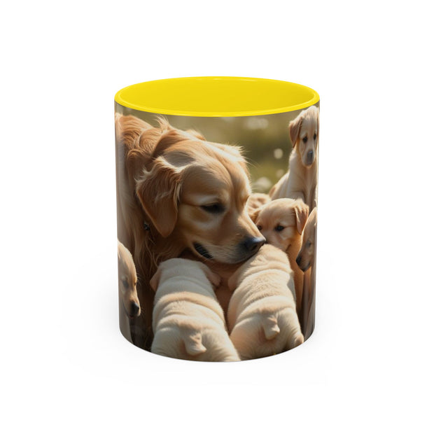 Golden Retriever Puppy Accent Coffee Mug - Dog Lovers Gift, Cute Pet Mug, Puppy Themed Drinkware, Animal Lover Present, Pet [...]