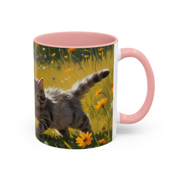 Playful Pet Coffee Mug - Cat and Dog Lovers Gift, Cute Animal Mug, Home and Kitchen Decor, Dog Mom Mug, Cat Dad Gift