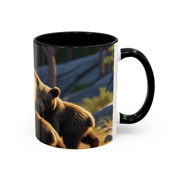 Cozy Bear Coffee Mug | Perfect for Nature Lovers, Gift for Wildlife Enthusiasts, Animal Lover's Cup, Eco-Friendly Mug, Hiking Essentials