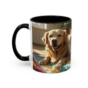 Colorful Pet-Themed Coffee Mug - Perfect Gift for Animal Lovers, Cat Lovers, Dog Coffee Mug, Fun Animal Art, Cute Gift Idea
