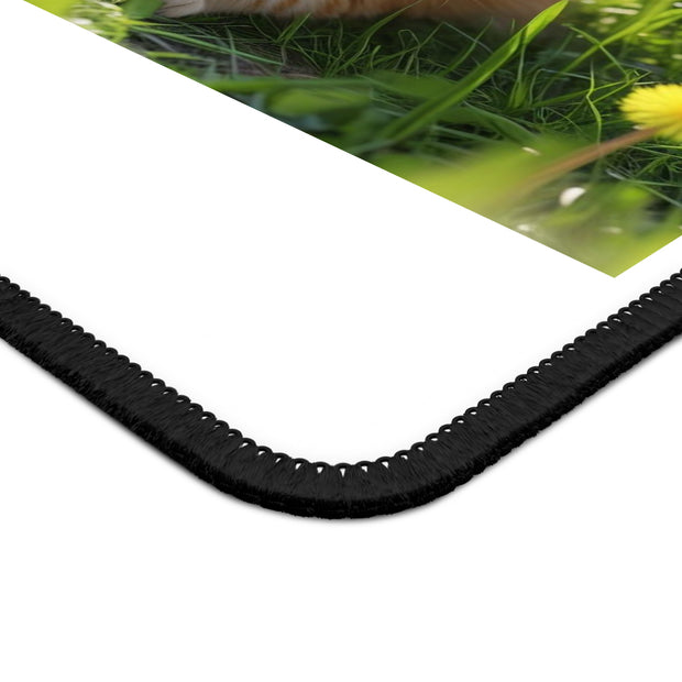 Whimsical Cat Gaming Mouse Pad | Purr-fect Gift for Cat Lovers, Cute Mouse Mat, Cozy Desk Decor, Feline-Themed Workspace