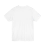 Plain white t-shirt on a white background