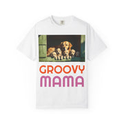 Groovy Mama Dog Lover T-Shirt, Fun Pet Tee, Unisex Gift for Animal Lovers, Casual Everyday Wear, Perfect for Dog Moms