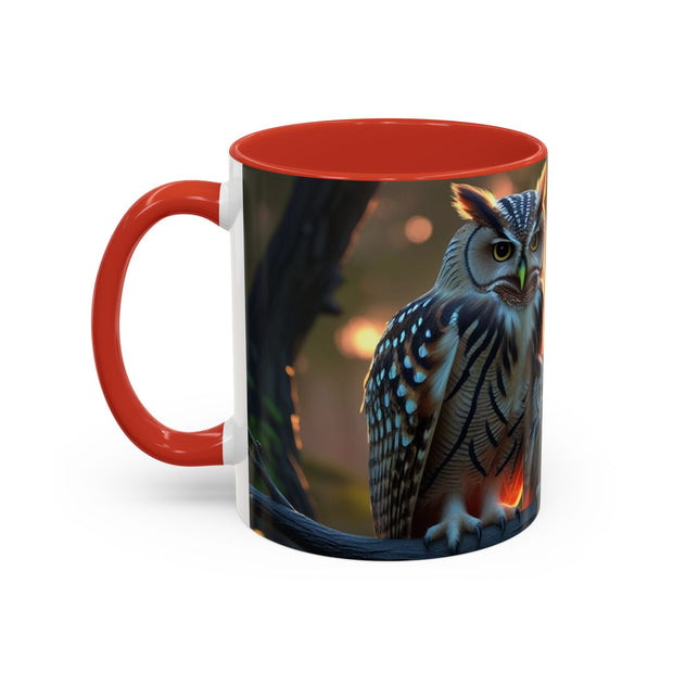 Owl Vibes Coffee Mug - Perfect for Nature Lovers, Birdwatchers, or Gifts for Animal Lovers, Unique Decor, Cozy Drinkware