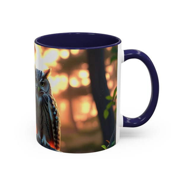 Owl Vibes Coffee Mug - Perfect for Nature Lovers, Birdwatchers, or Gifts for Animal Lovers, Unique Decor, Cozy Drinkware