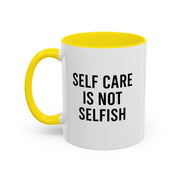 Self Care Coffee Mug, Motivational Mug, Gifts for Friends, Self-Love Mug, Inspirational Drinkware