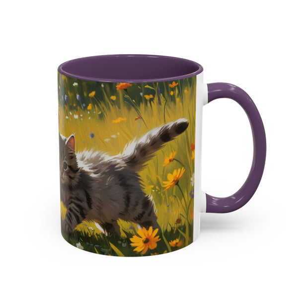 Playful Pet Coffee Mug - Cat and Dog Lovers Gift, Cute Animal Mug, Home and Kitchen Decor, Dog Mom Mug, Cat Dad Gift