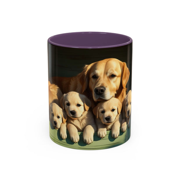 Paw-sitive Vibes Coffee Mug, Dog Lover Gift, Cute Animal Mug, Pet Owner Present, Puppy Mug for Coffee and Tea