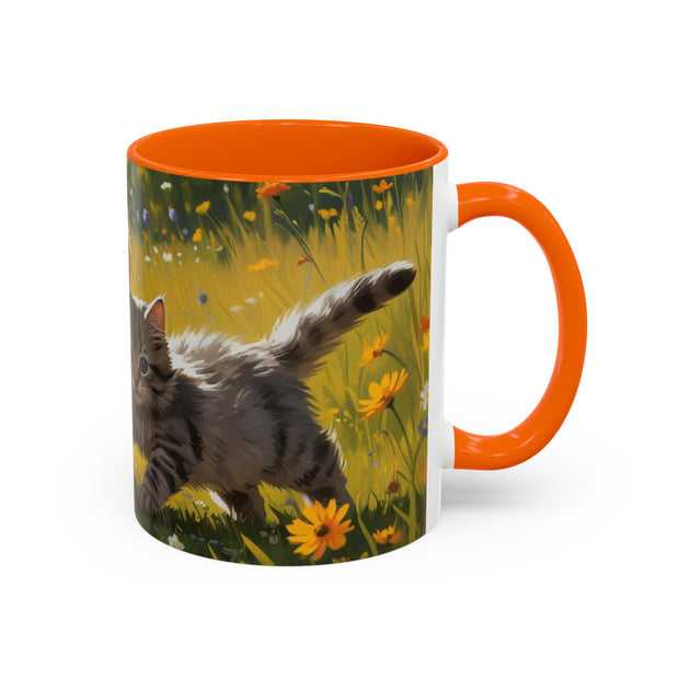 Playful Pet Coffee Mug - Cat and Dog Lovers Gift, Cute Animal Mug, Home and Kitchen Decor, Dog Mom Mug, Cat Dad Gift