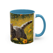 Playful Pet Coffee Mug - Cat and Dog Lovers Gift, Cute Animal Mug, Home and Kitchen Decor, Dog Mom Mug, Cat Dad Gift