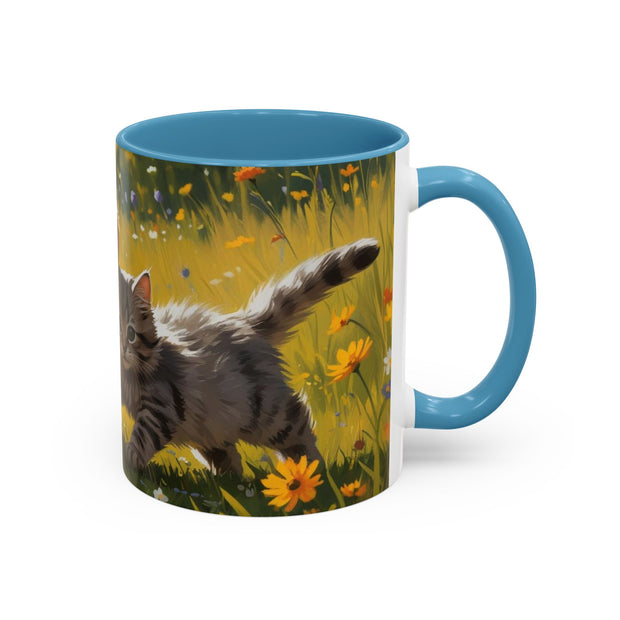 Playful Pet Coffee Mug - Cat and Dog Lovers Gift, Cute Animal Mug, Home and Kitchen Decor, Dog Mom Mug, Cat Dad Gift
