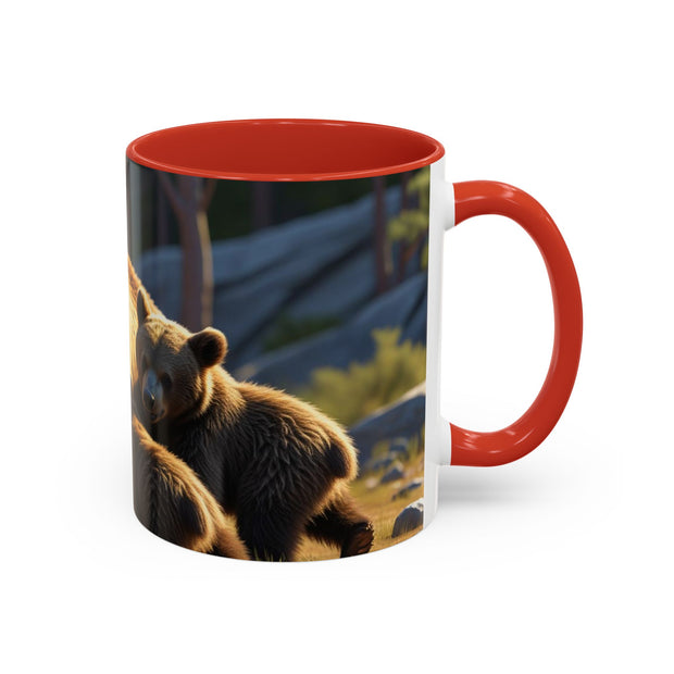 Cozy Bear Coffee Mug | Perfect for Nature Lovers, Gift for Wildlife Enthusiasts, Animal Lover's Cup, Eco-Friendly Mug, Hiking Essentials