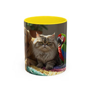 Colorful Pet-Themed Coffee Mug - Perfect Gift for Animal Lovers, Cat Lovers, Dog Coffee Mug, Fun Animal Art, Cute Gift Idea