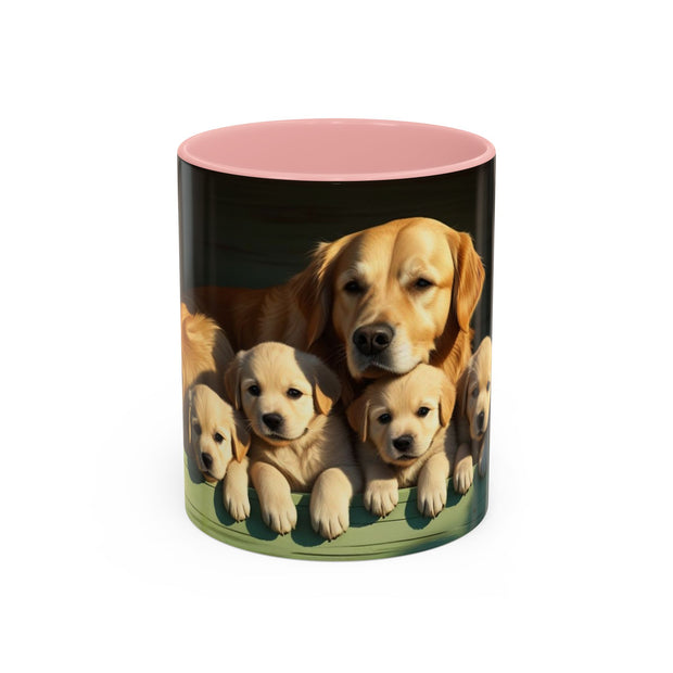 Paw-sitive Vibes Coffee Mug, Dog Lover Gift, Cute Animal Mug, Pet Owner Present, Puppy Mug for Coffee and Tea