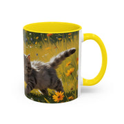 Playful Pet Coffee Mug - Cat and Dog Lovers Gift, Cute Animal Mug, Home and Kitchen Decor, Dog Mom Mug, Cat Dad Gift