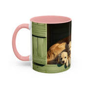 Paw-sitive Vibes Coffee Mug, Dog Lover Gift, Cute Animal Mug, Pet Owner Present, Puppy Mug for Coffee and Tea