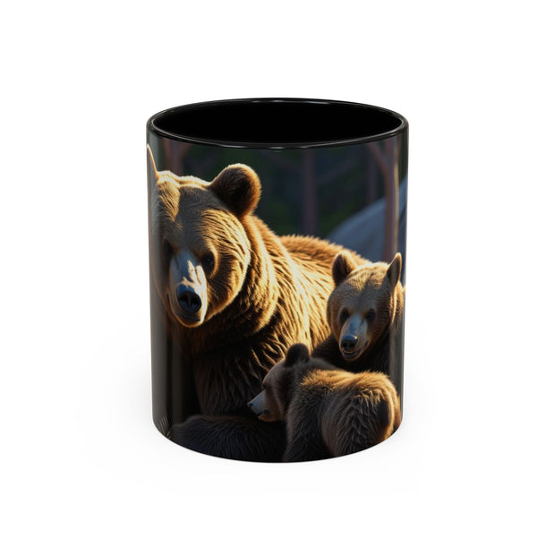 Cozy Bear Coffee Mug | Perfect for Nature Lovers, Gift for Wildlife Enthusiasts, Animal Lover's Cup, Eco-Friendly Mug, Hiking Essentials
