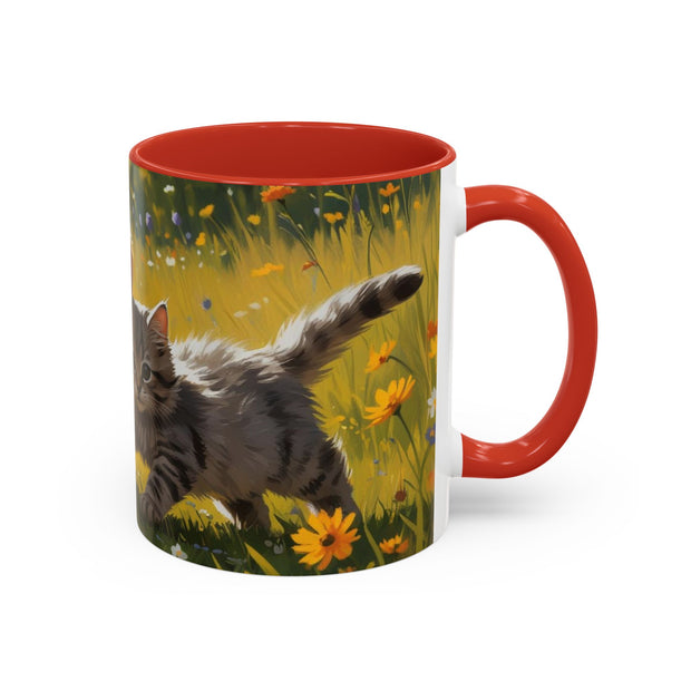 Playful Pet Coffee Mug - Cat and Dog Lovers Gift, Cute Animal Mug, Home and Kitchen Decor, Dog Mom Mug, Cat Dad Gift