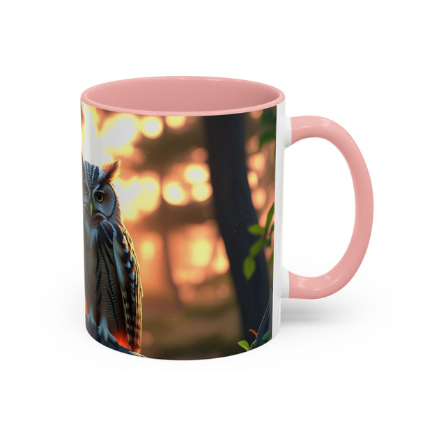 Owl Vibes Coffee Mug - Perfect for Nature Lovers, Birdwatchers, or Gifts for Animal Lovers, Unique Decor, Cozy Drinkware