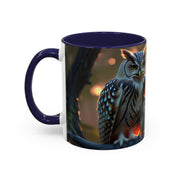 Owl Vibes Coffee Mug - Perfect for Nature Lovers, Birdwatchers, or Gifts for Animal Lovers, Unique Decor, Cozy Drinkware